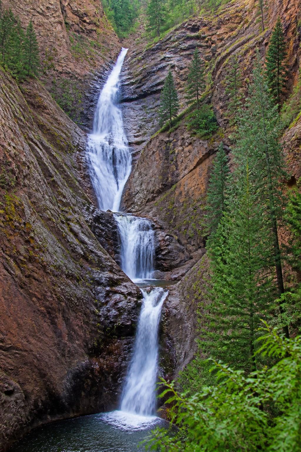 Seven Falls waterfall in Colorado Springs